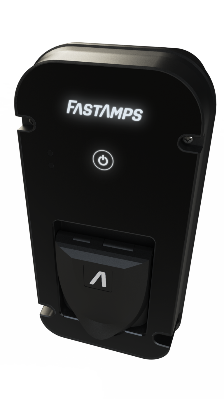 FastAmps EV Charger - A7 4th Generation - Black.
